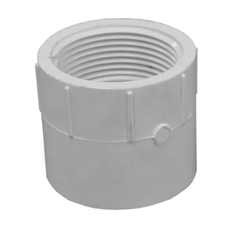 Charlotte Pipe And Foundry 4in. PVC Female Adapter, FPT x H PFA340